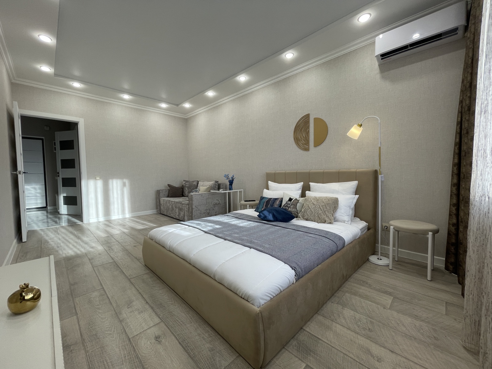 1-к. квартира, 50 м², 3 кровати