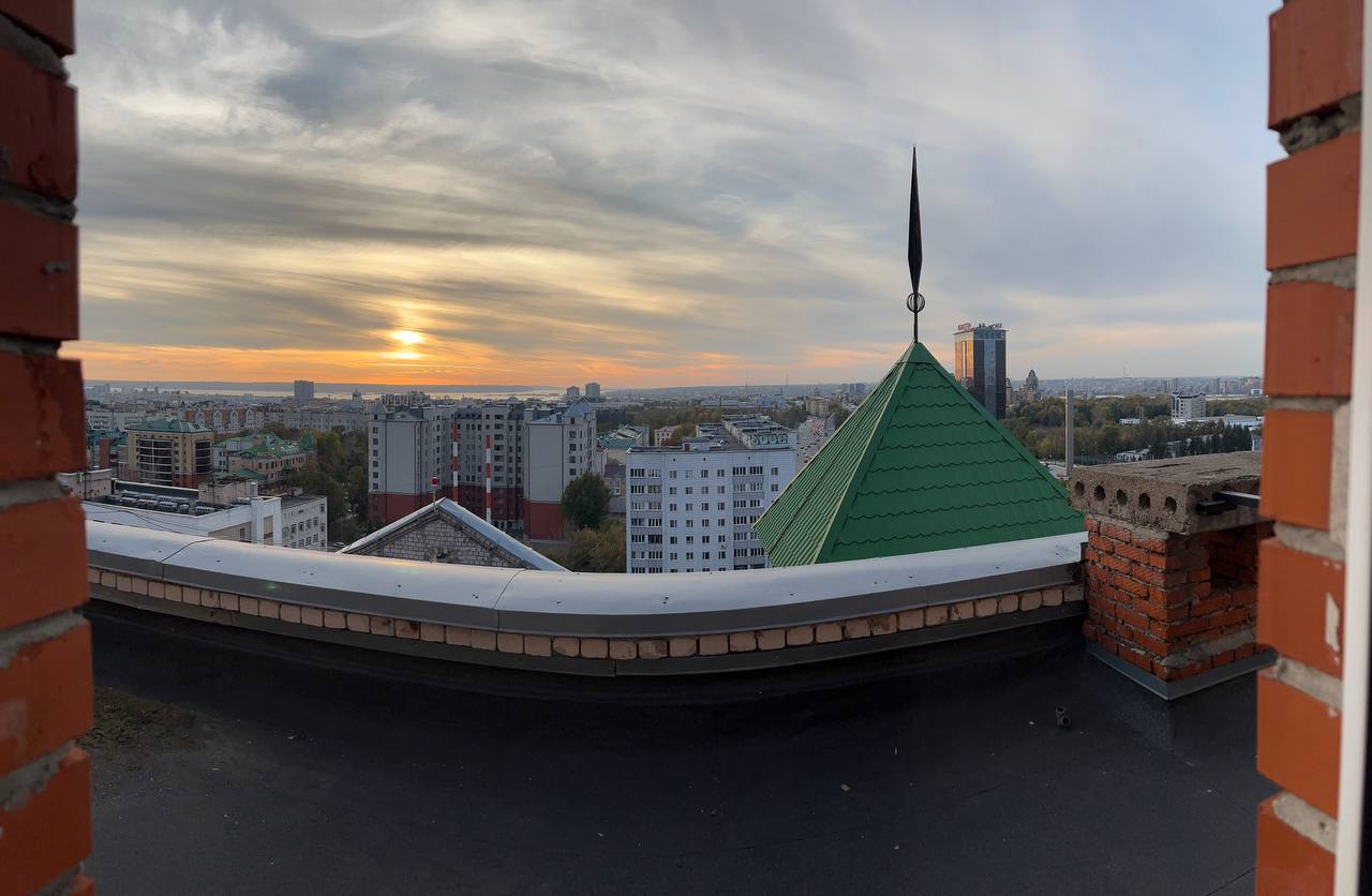 Квартира студия с панорамным видом на центр Казани!