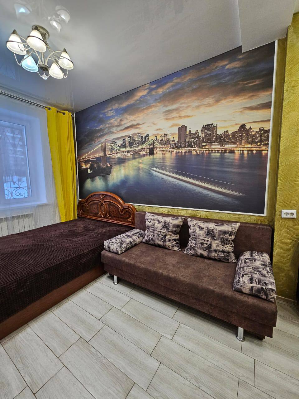 Уютная двухкомнатная квартира 