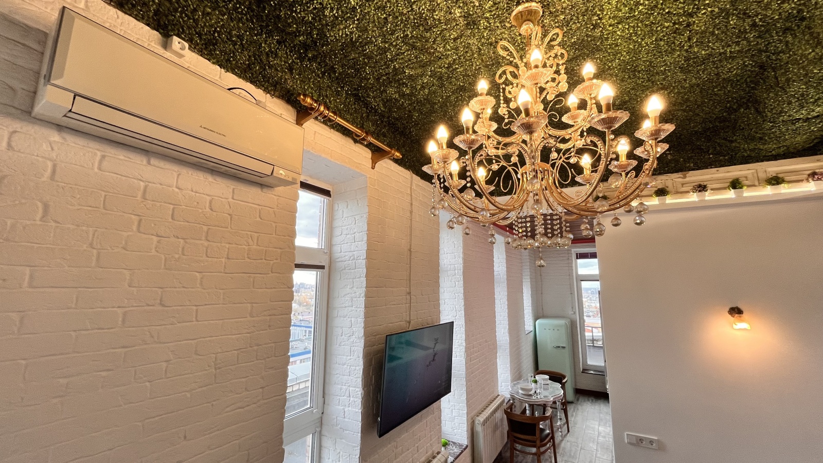 2х - комнатная квартира с панорамным видов на Казань!