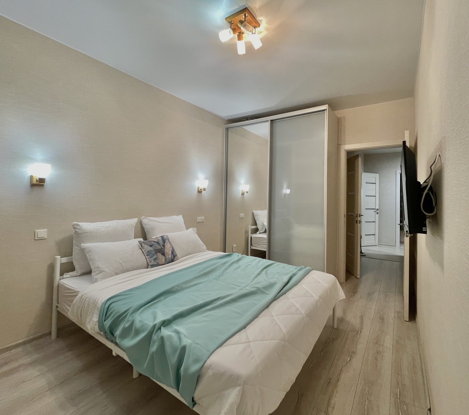 2-к. квартира, 80 м², 2 кровати