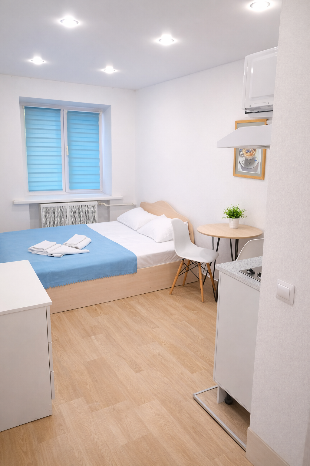 Голубая студия в центре Казани