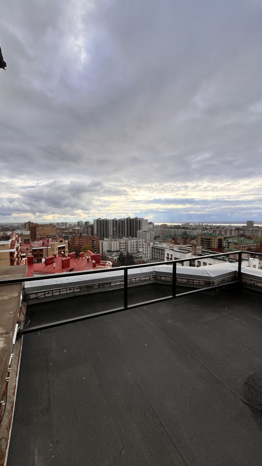 Квартира-студия с панорамным видом на Казань!