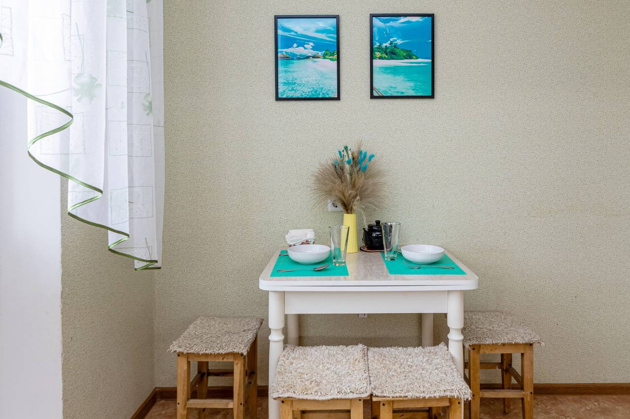 Уютная 1-к. квартира, 39 м², 2 кровати