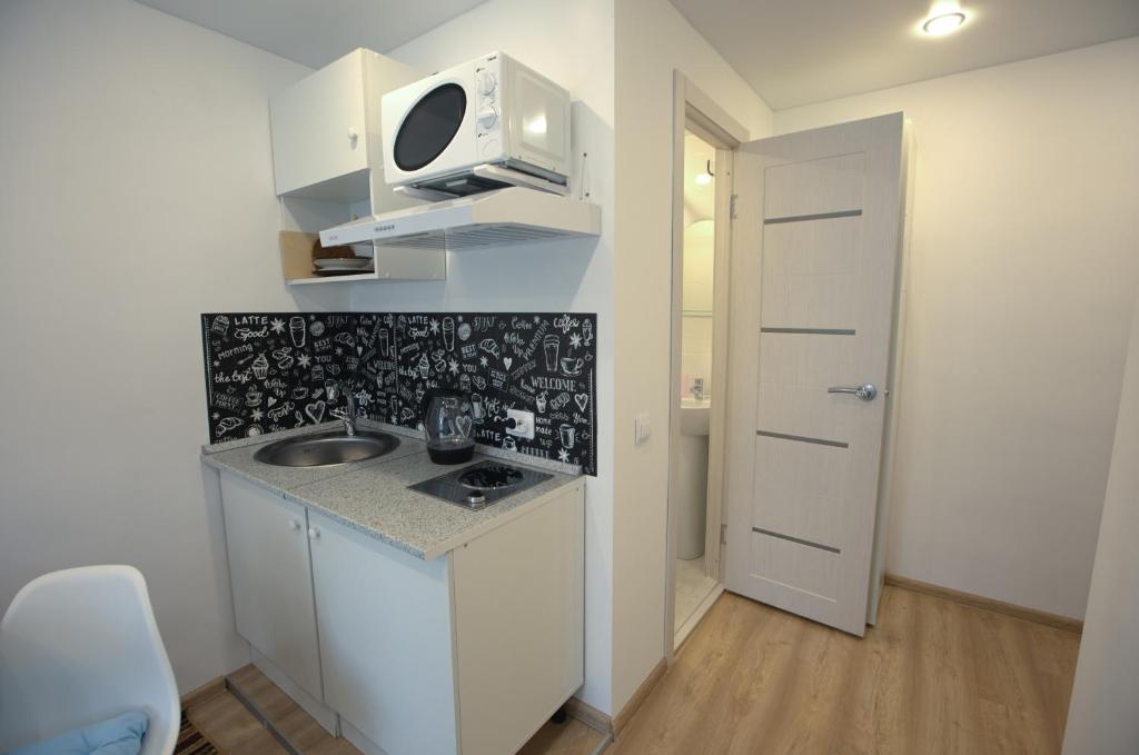 Голубая студия в центре Казани