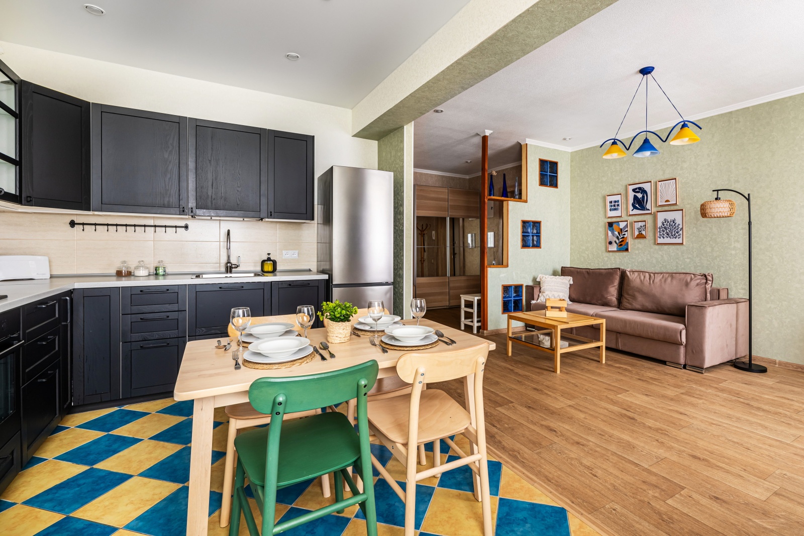 Уютная Двухкомнатная в Центре