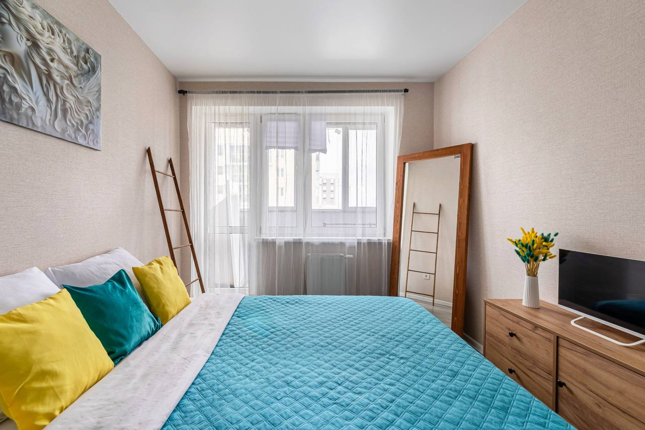 Уютная 2-к. квартира, 59 м², 4 кровати