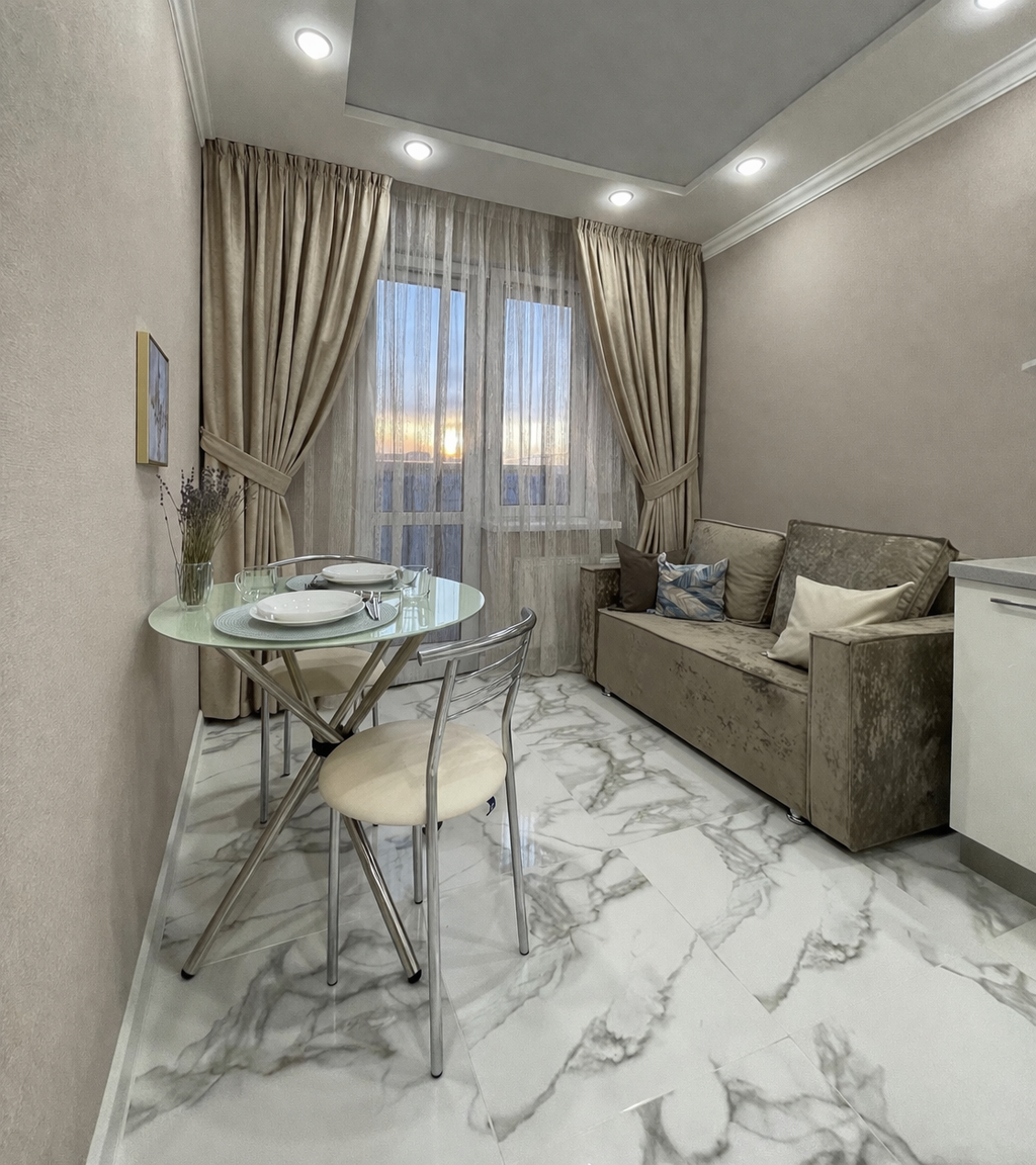 1-к. квартира, 50 м², 3 кровати