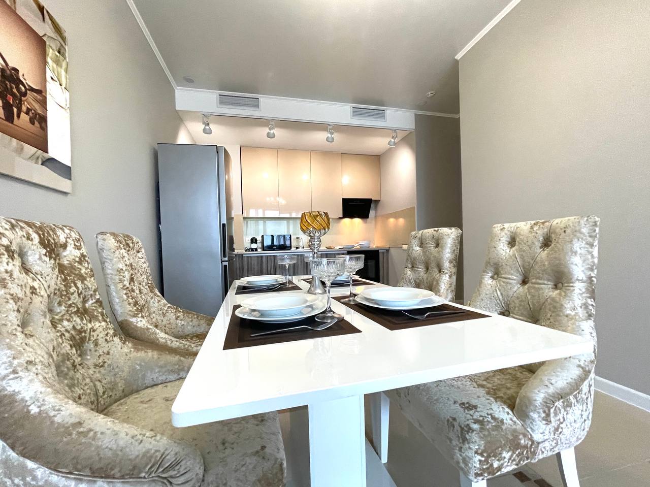 1-к. квартира, 70 м², 2 кровати