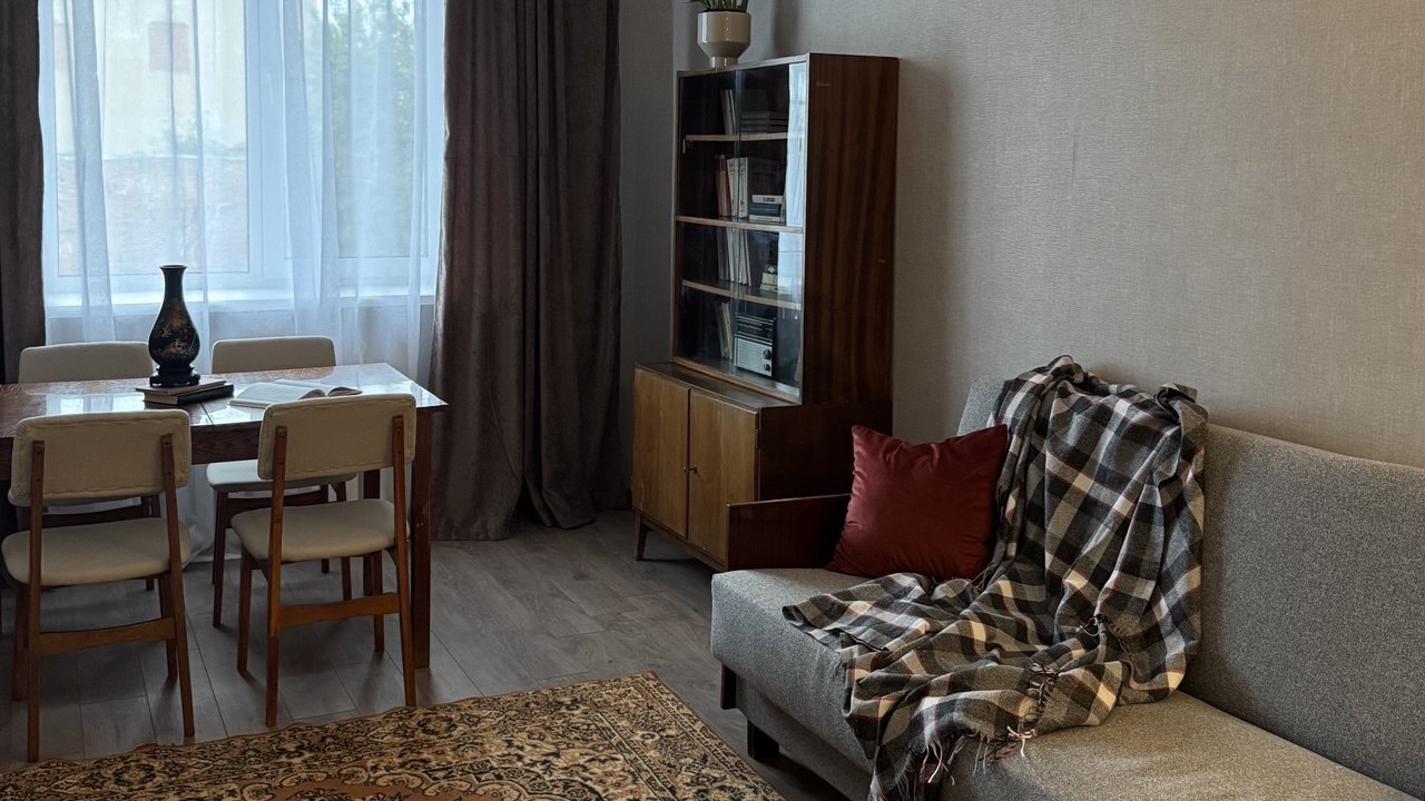 Уютная квартира в ретро стиле