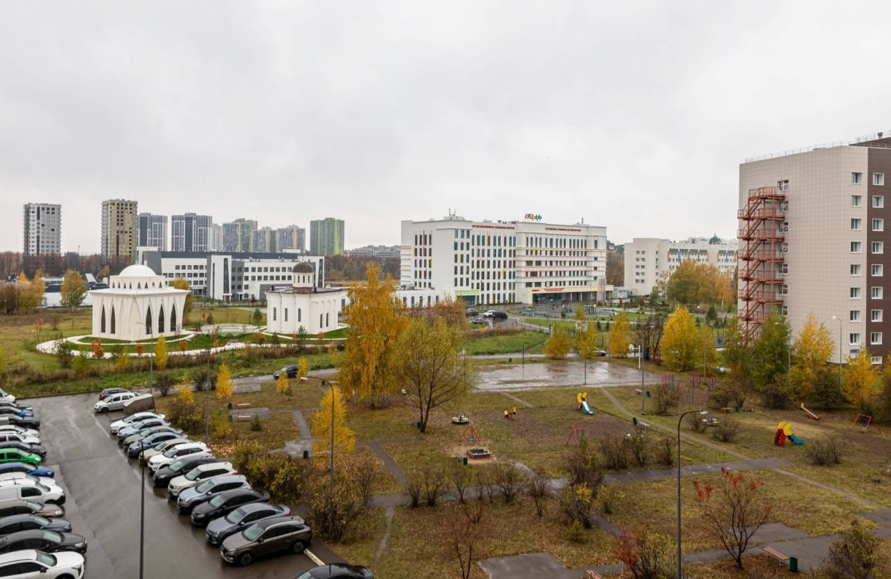 Уютная 1-к. квартира, 37 м², 2 кровати