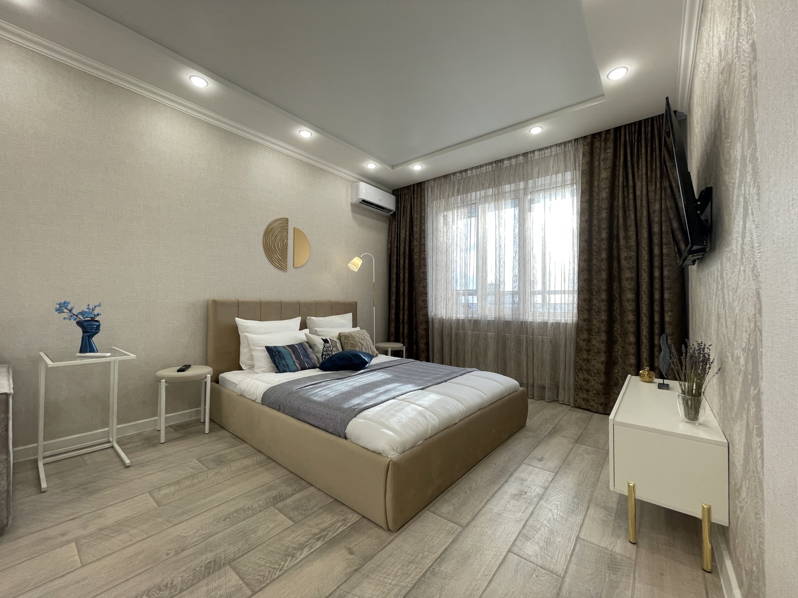 1-к. квартира, 50 м², 3 кровати