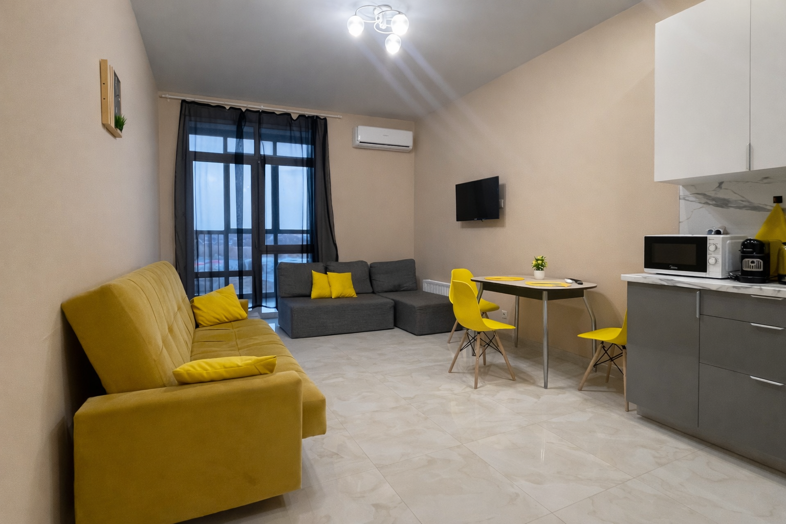 Апартамент возле aквaпарка Ривьeрa