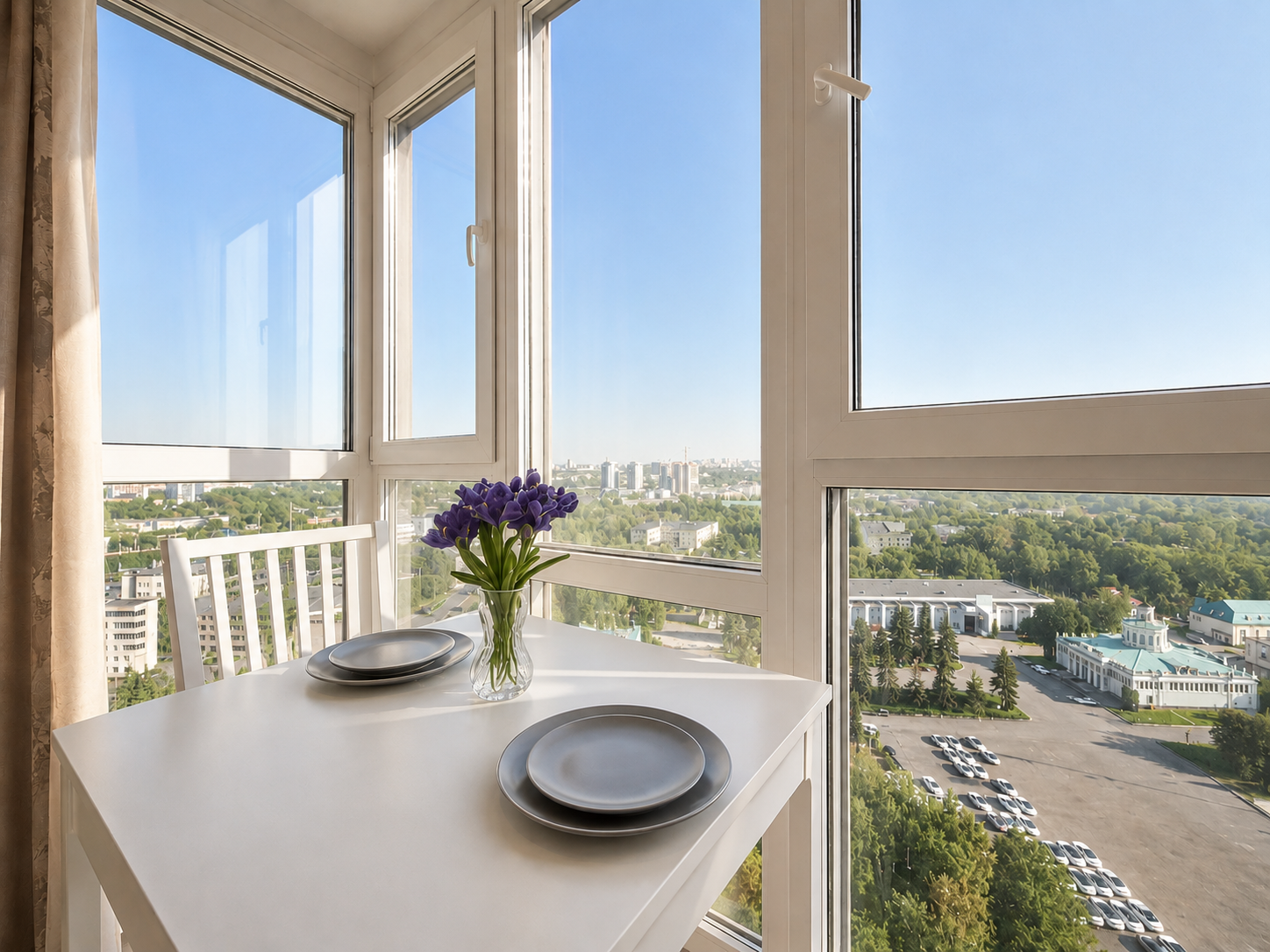 1к. квартира 45м² с видом на озеро Кабан