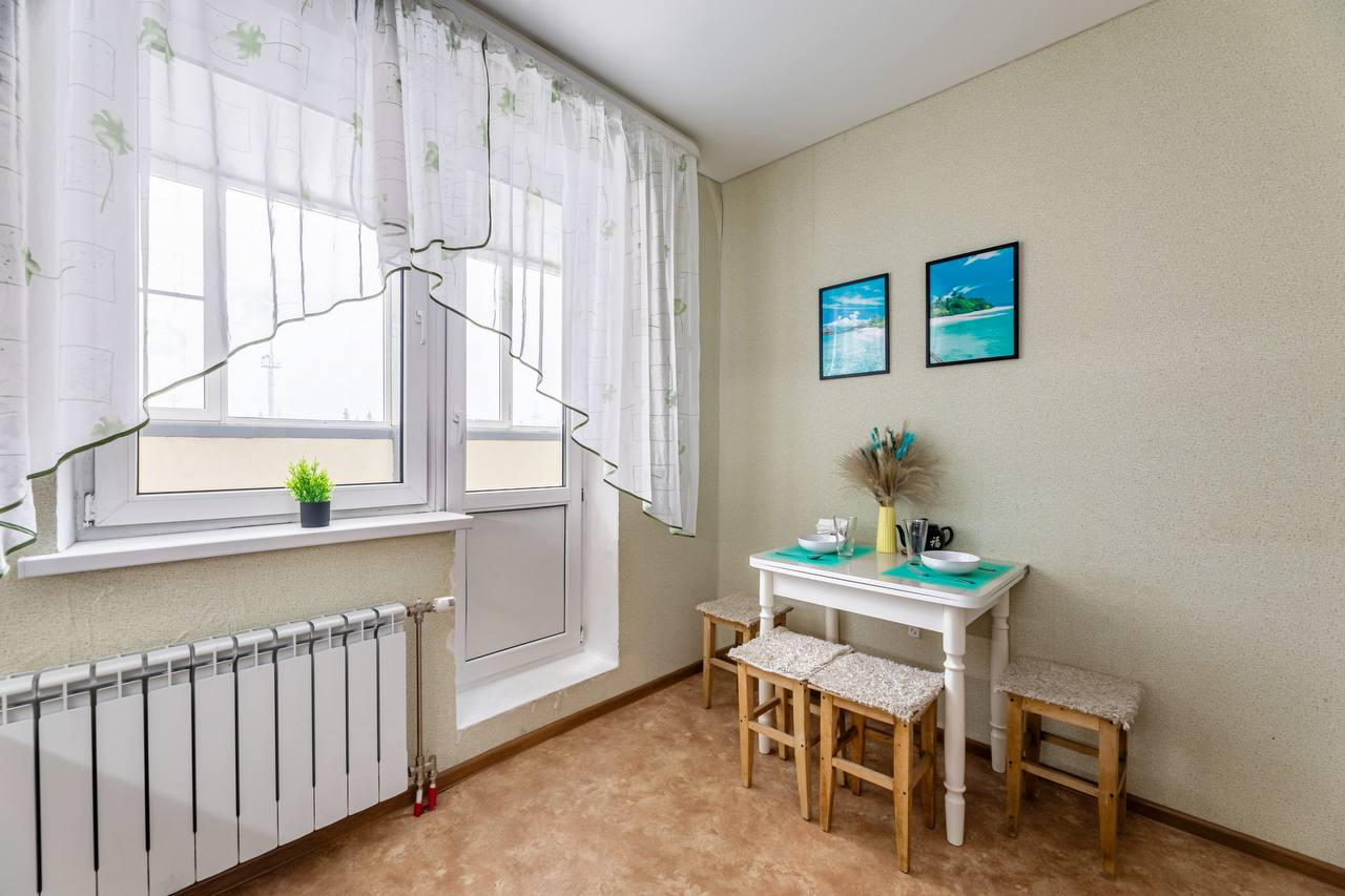 Уютная 1-к. квартира, 39 м², 2 кровати