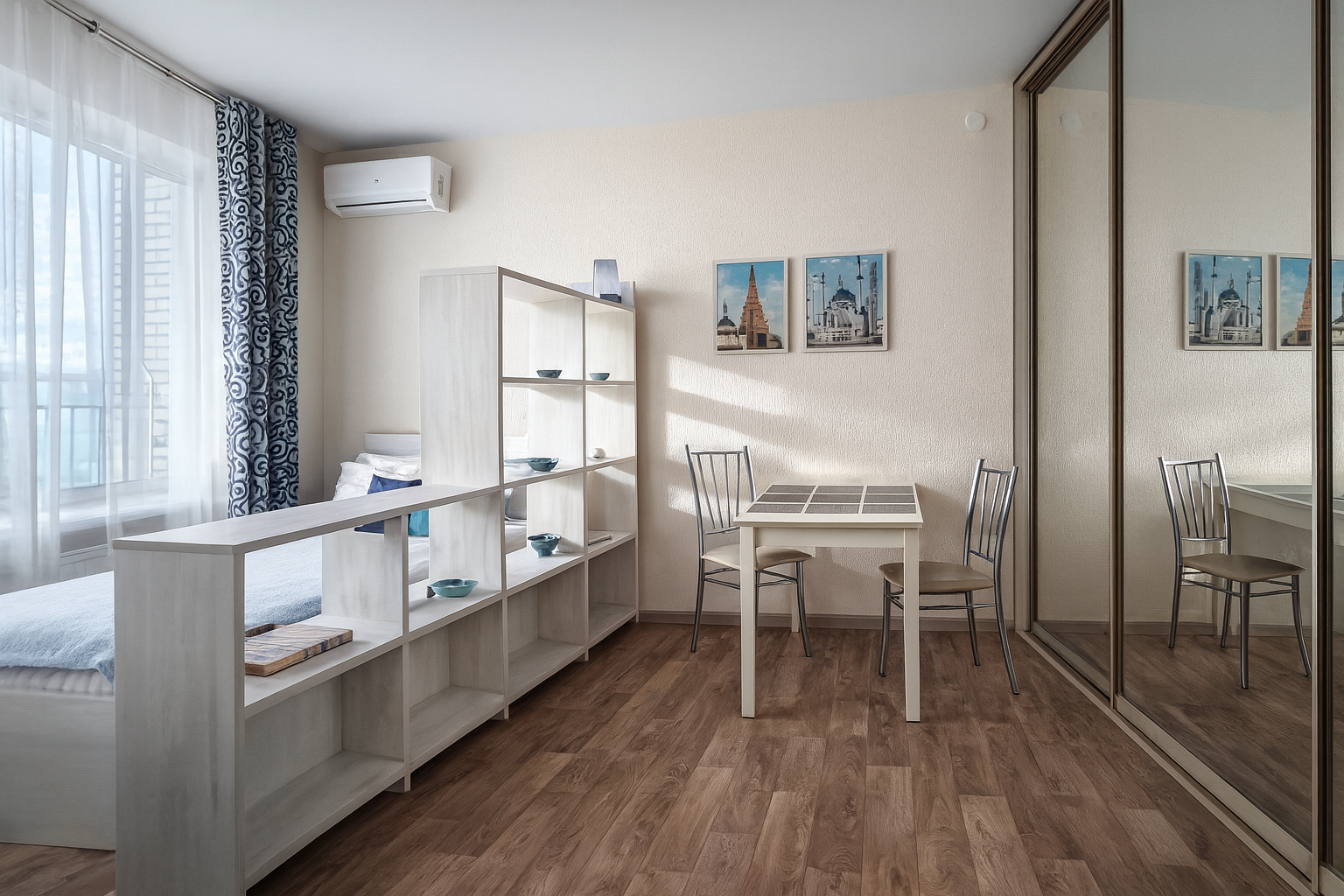 Апартамент с потрясающим видом на город в ЖК Арт Сити