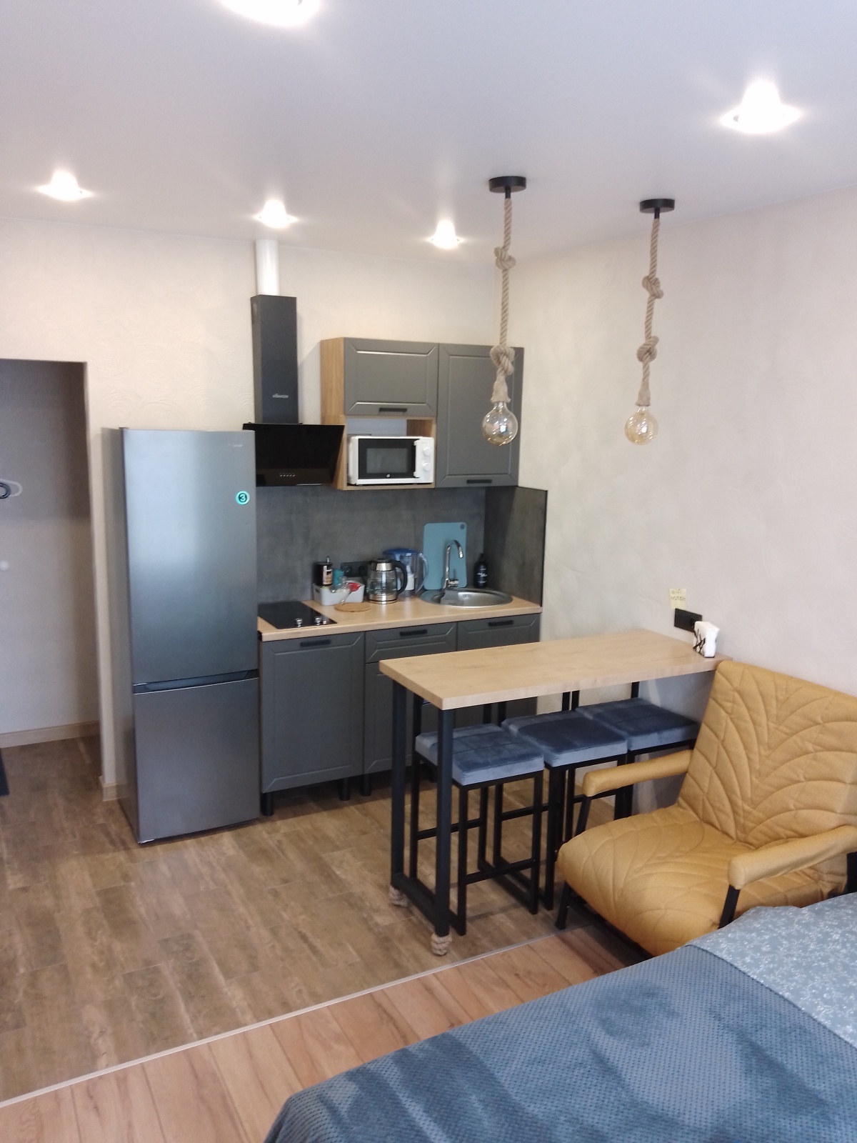 Уютная Квартира студия вблизи от центра в жк Лето