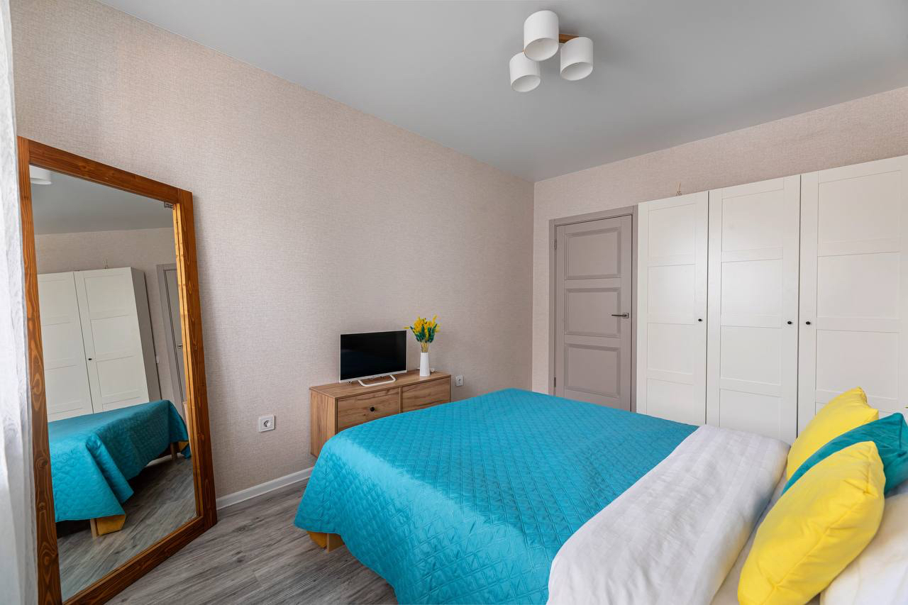 Уютная 2-к. квартира, 59 м², 4 кровати