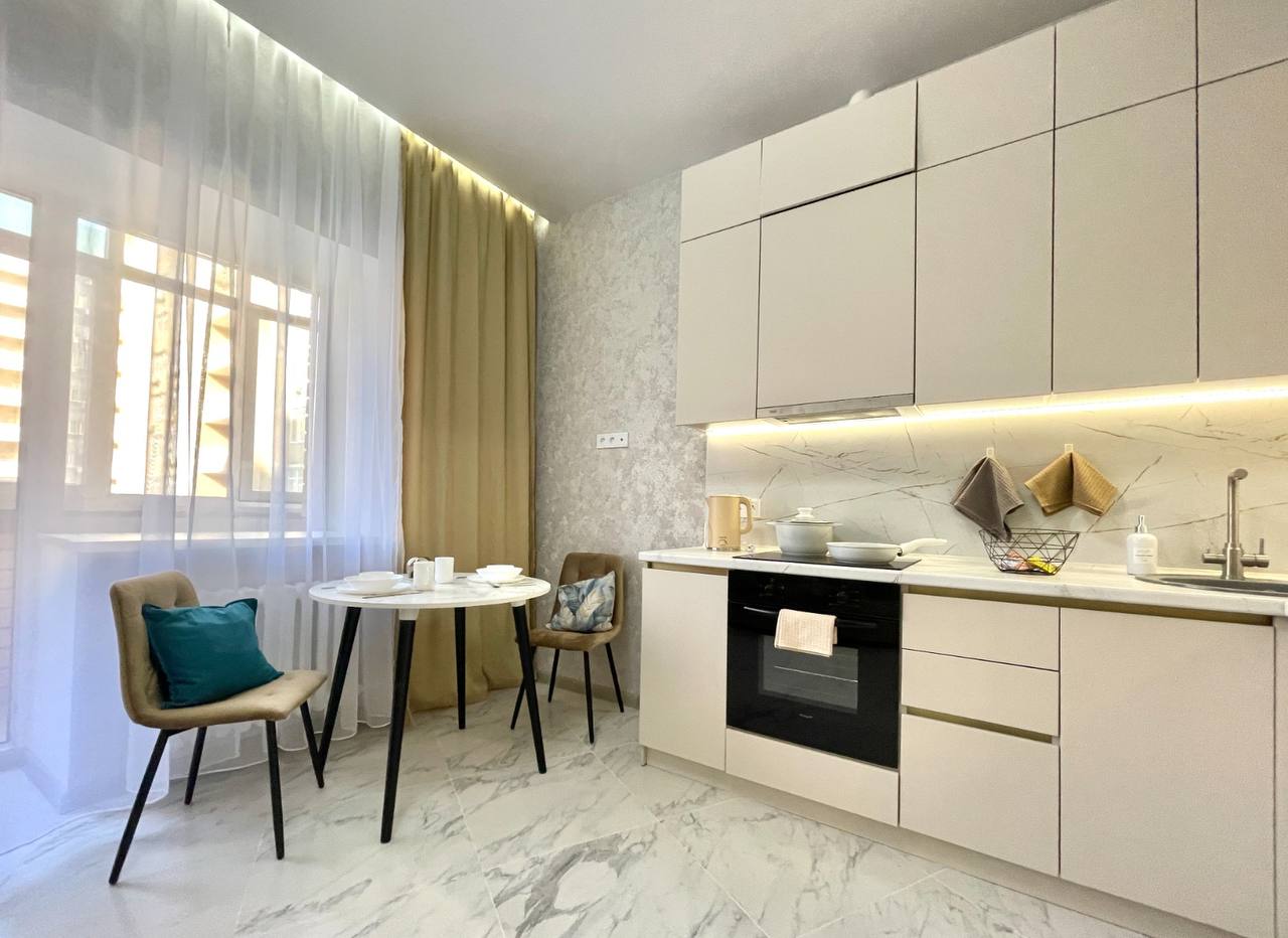 1-к. квартира, 45 м², 2 кровати