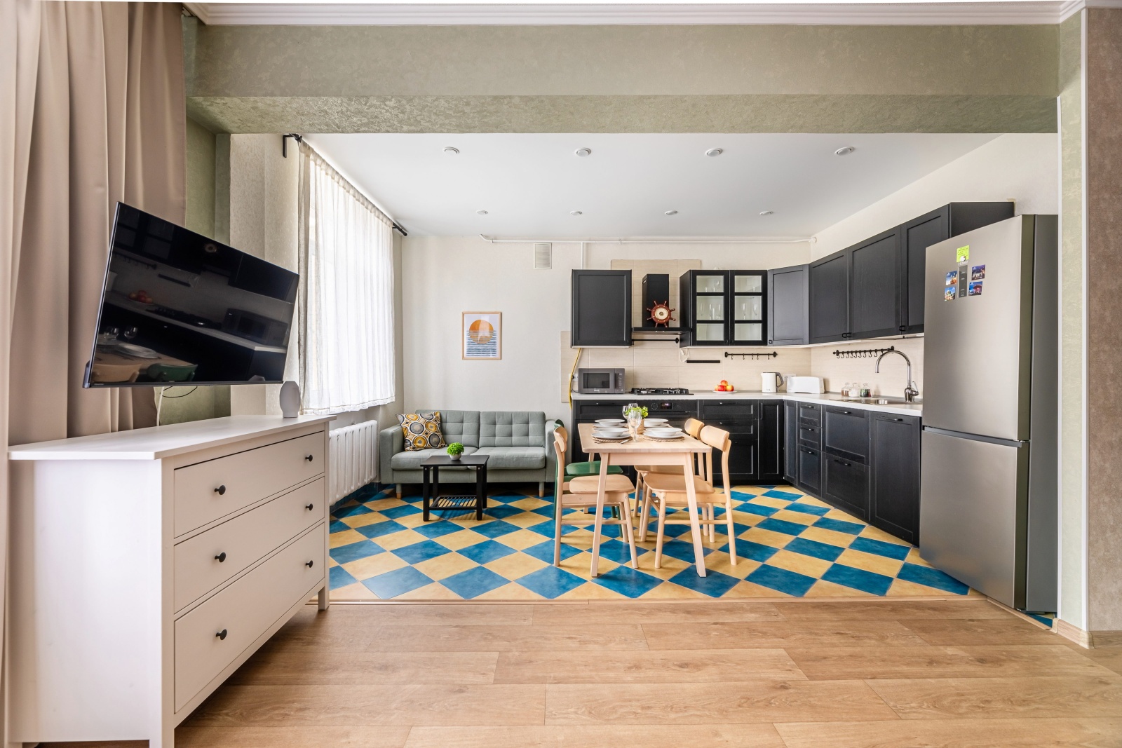 Уютная Двухкомнатная в Центре