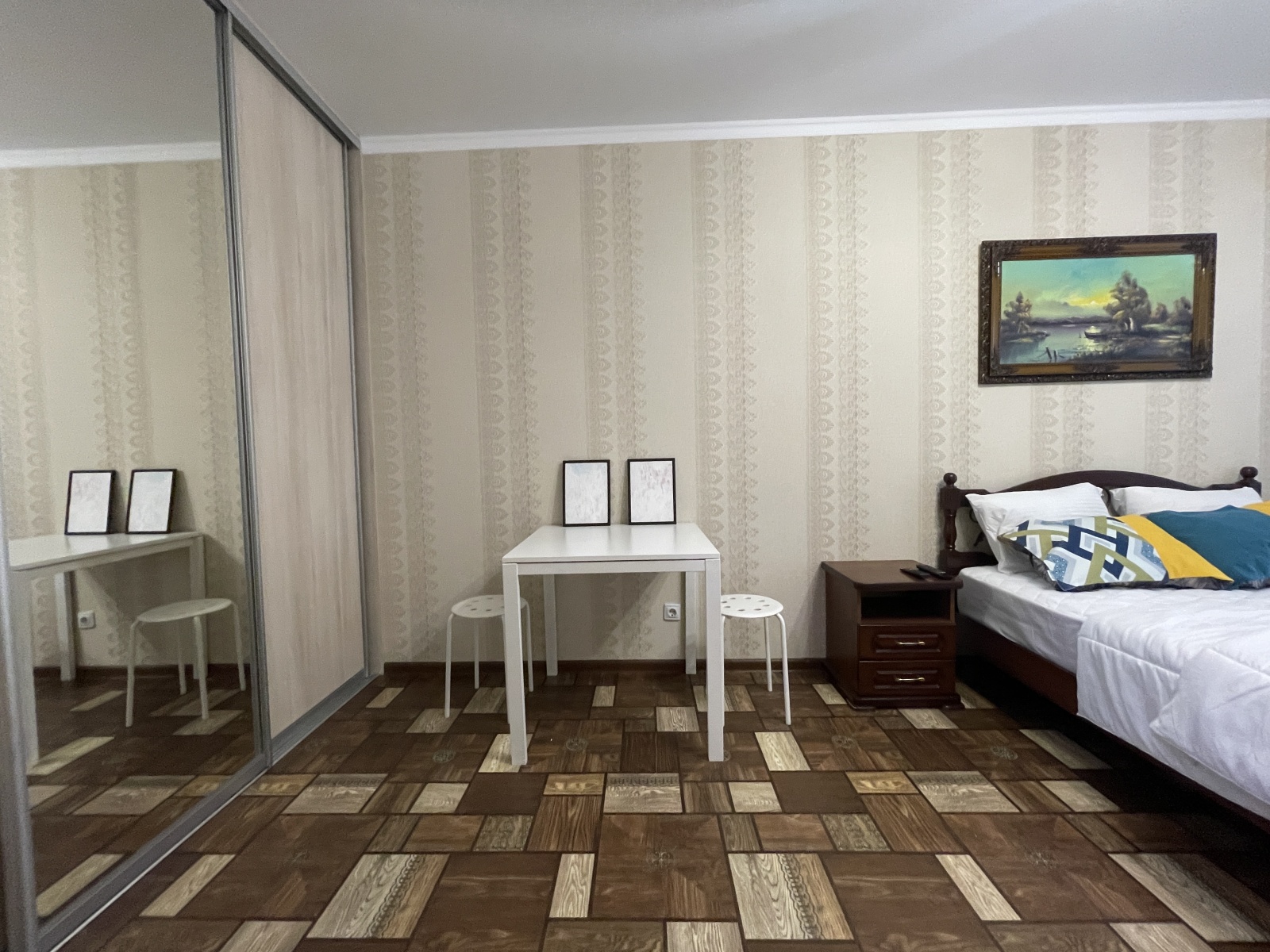 1-к. квартира, 38 м², 2 кровати