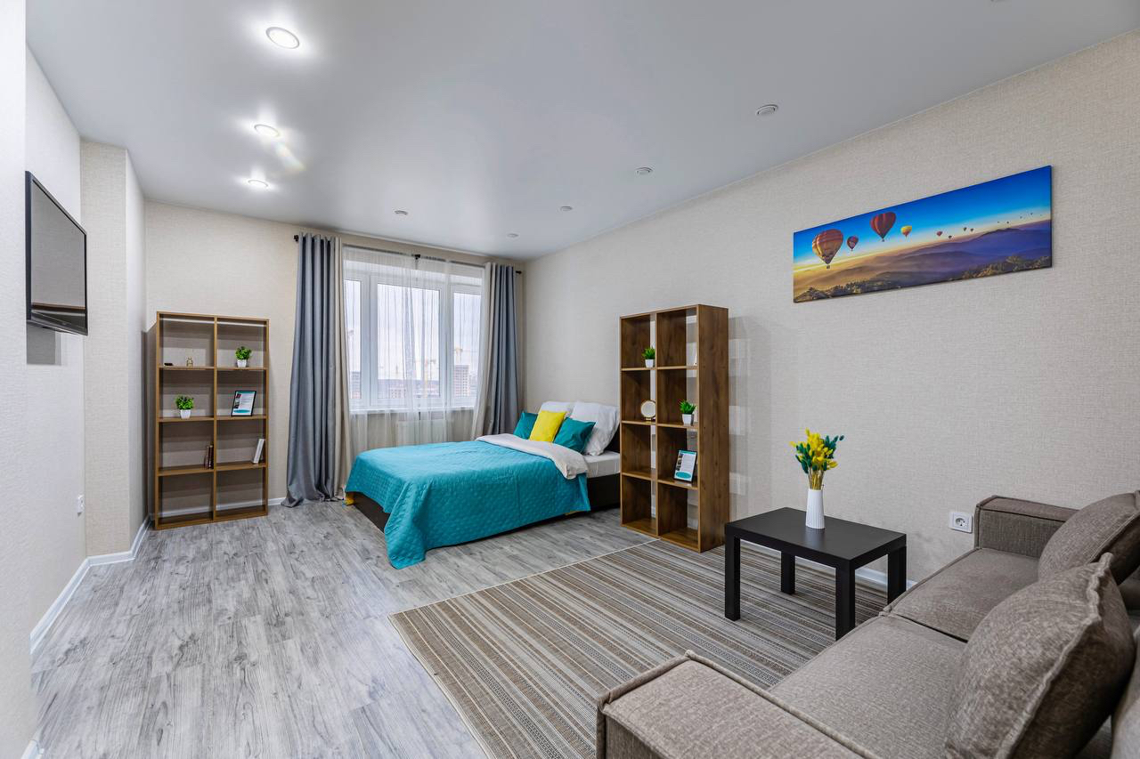 Уютная 2-к. квартира, 59 м², 4 кровати