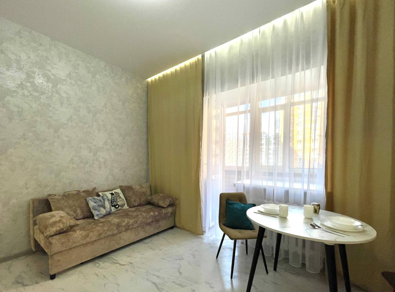 1-к. квартира, 45 м², 2 кровати