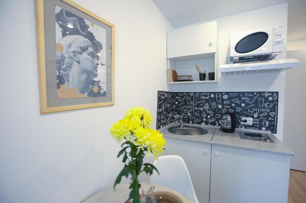 Голубая студия в центре Казани