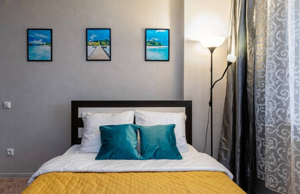 Уютная 1-к. квартира, 37 м², 2 кровати