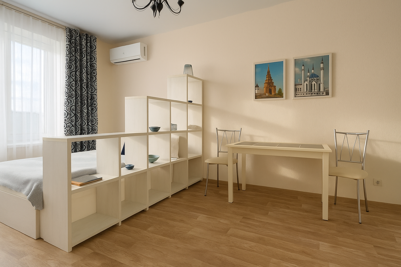 Апартамент с потрясающим видом на город в ЖК Арт Сити