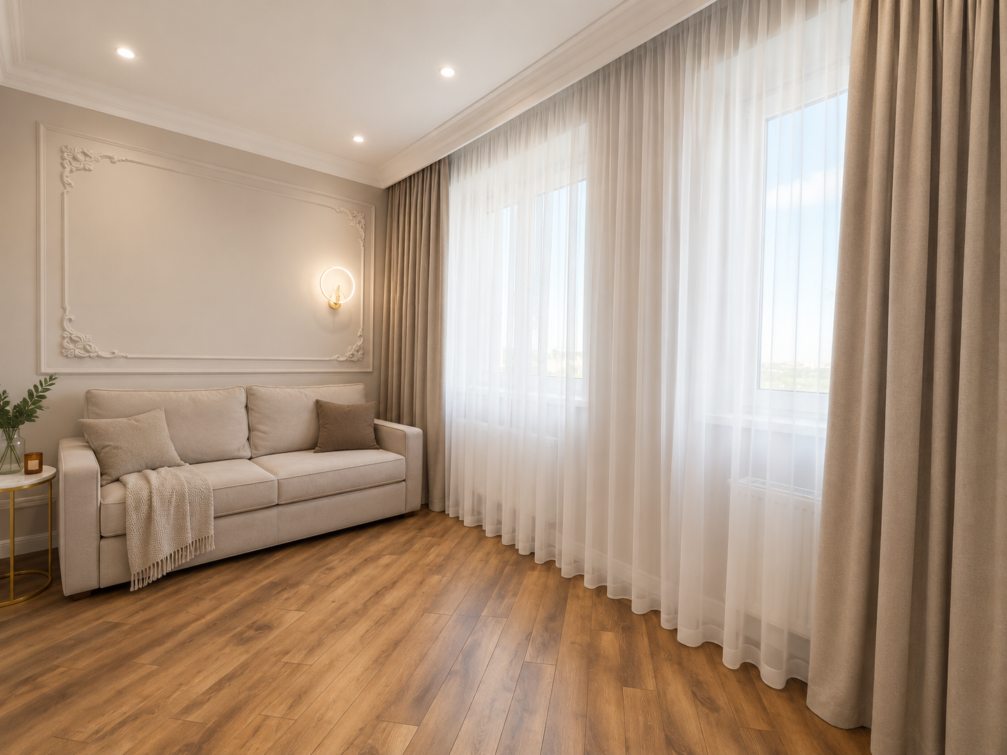 1к. квартира 45м² с видом на озеро Кабан