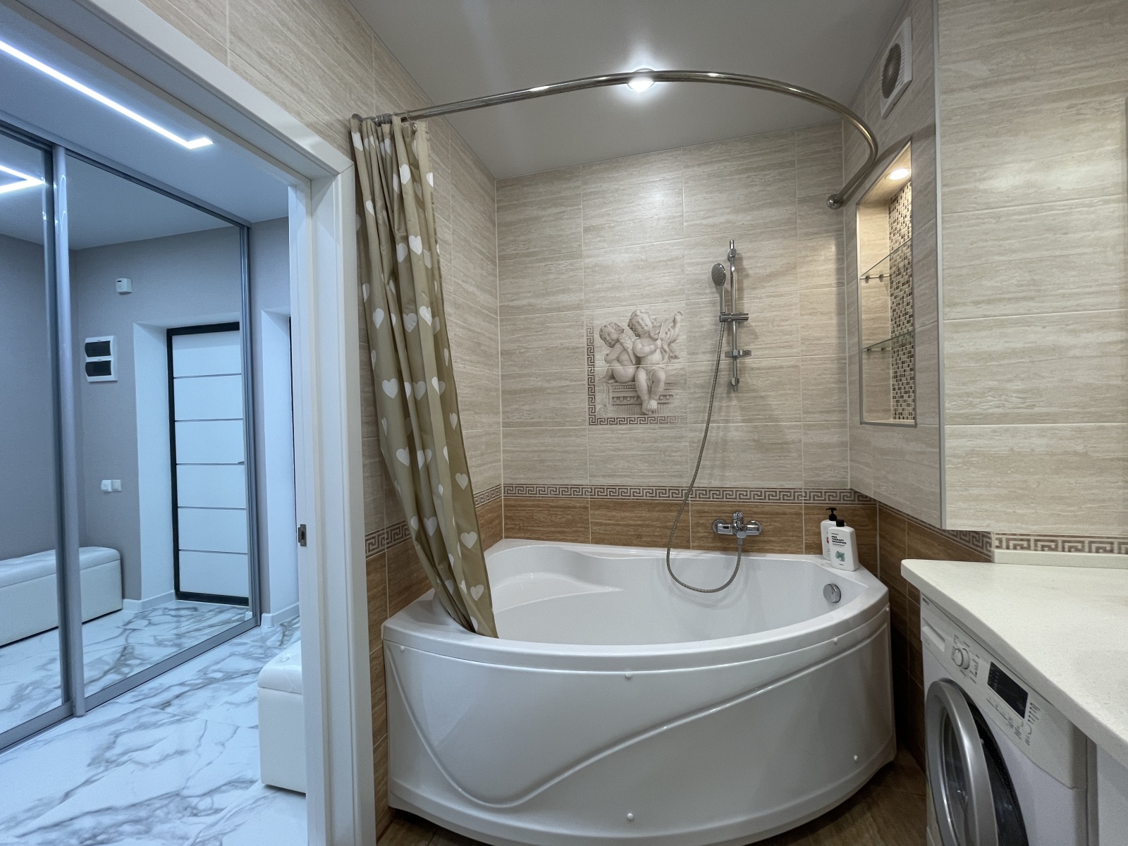 1-к. квартира, 50 м², 3 кровати