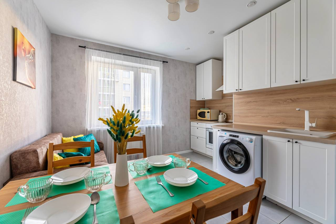 Уютная 2-к. квартира, 59 м², 4 кровати