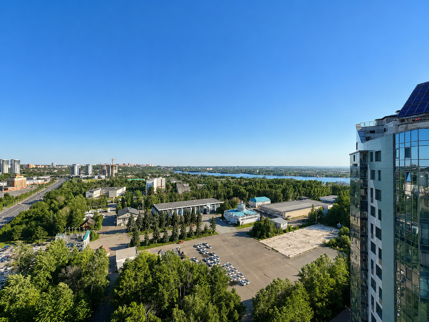 1к. квартира 45м² с видом на озеро Кабан