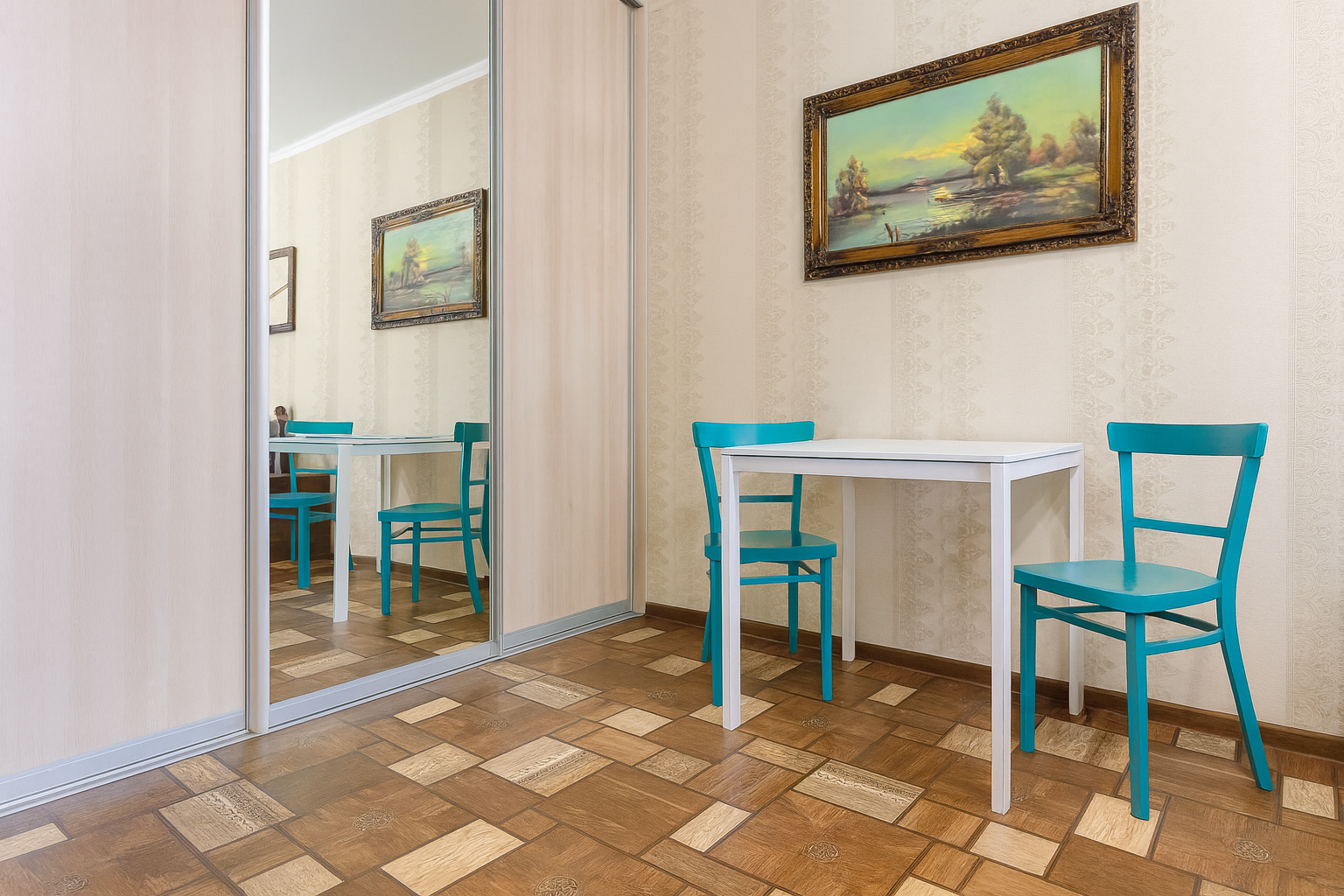 1-к. квартира, 38 м², 2 кровати