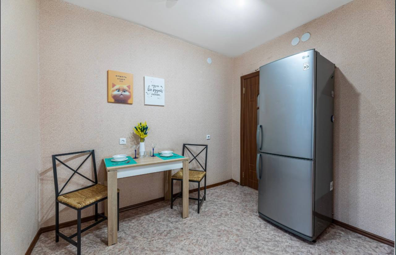 Уютная 1-к. квартира, 37 м², 2 кровати