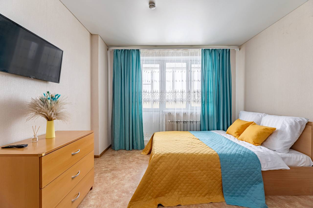 Уютная 1-к. квартира, 39 м², 2 кровати