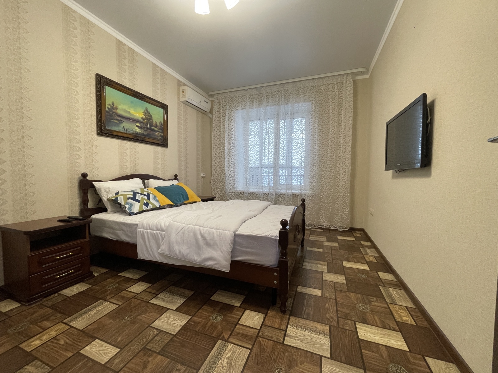 1-к. квартира, 38 м², 2 кровати