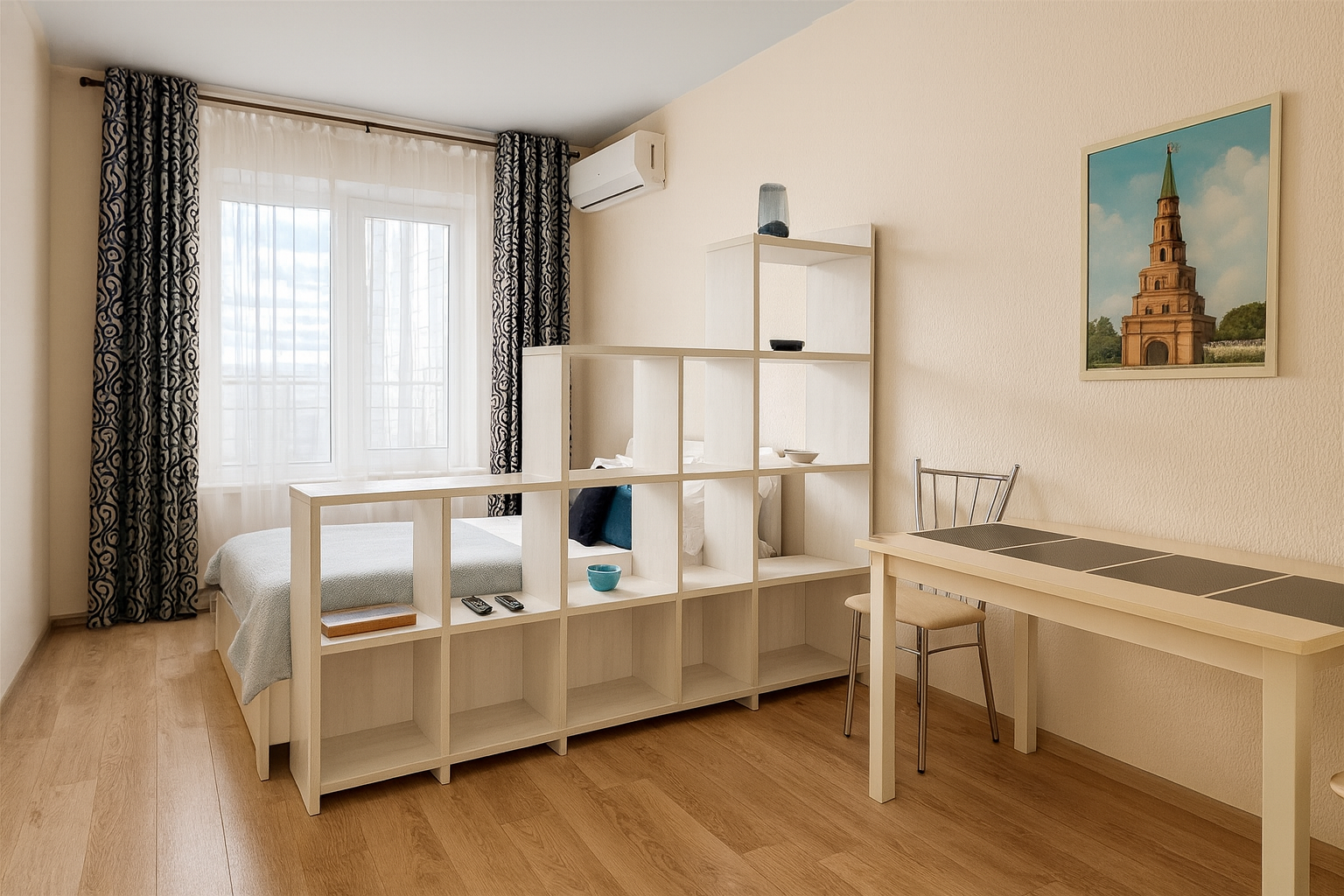 Апартамент с потрясающим видом на город в ЖК Арт Сити