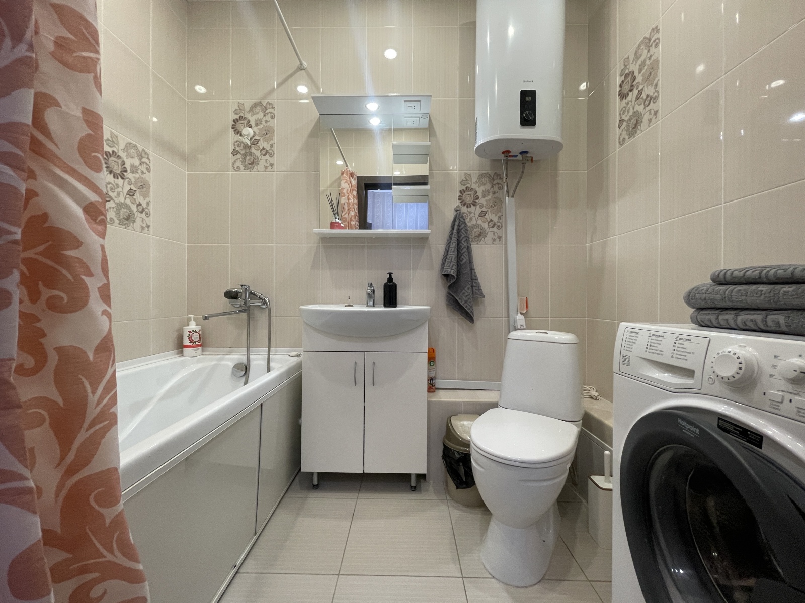 1-к. квартира, 38 м², 2 кровати