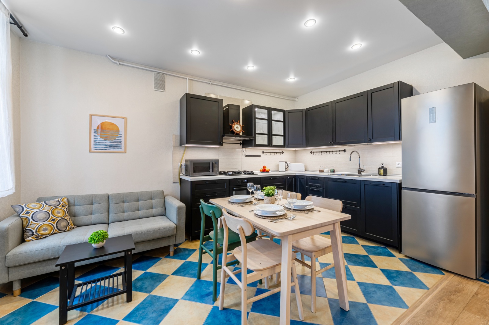 Уютная Двухкомнатная в Центре