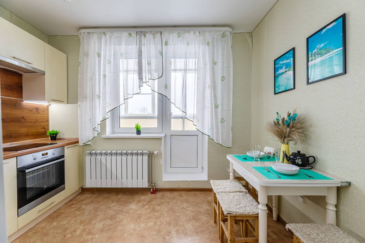 Уютная 1-к. квартира, 39 м², 2 кровати