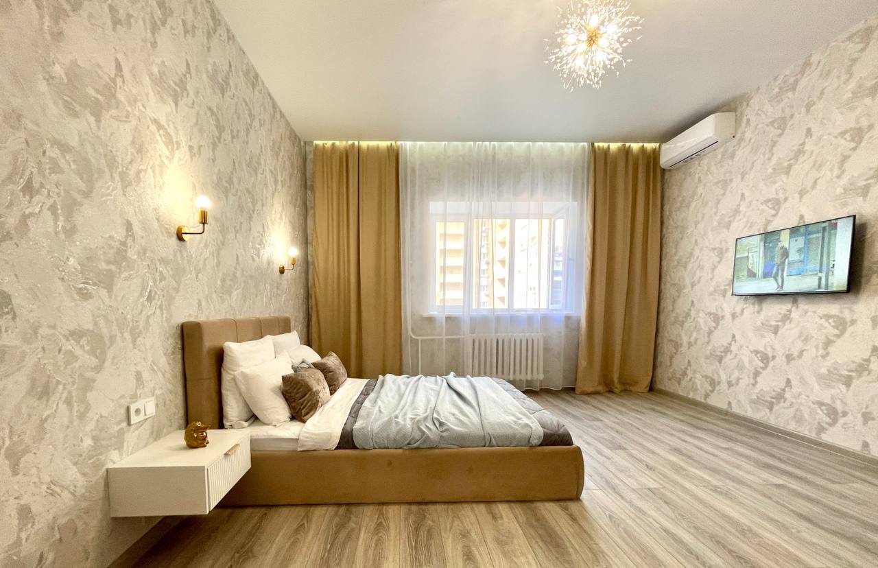 1-к. квартира, 45 м², 2 кровати