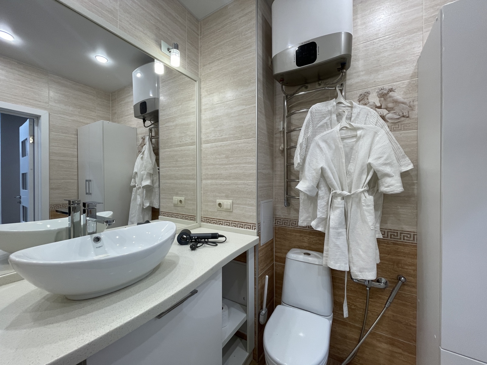 1-к. квартира, 50 м², 3 кровати