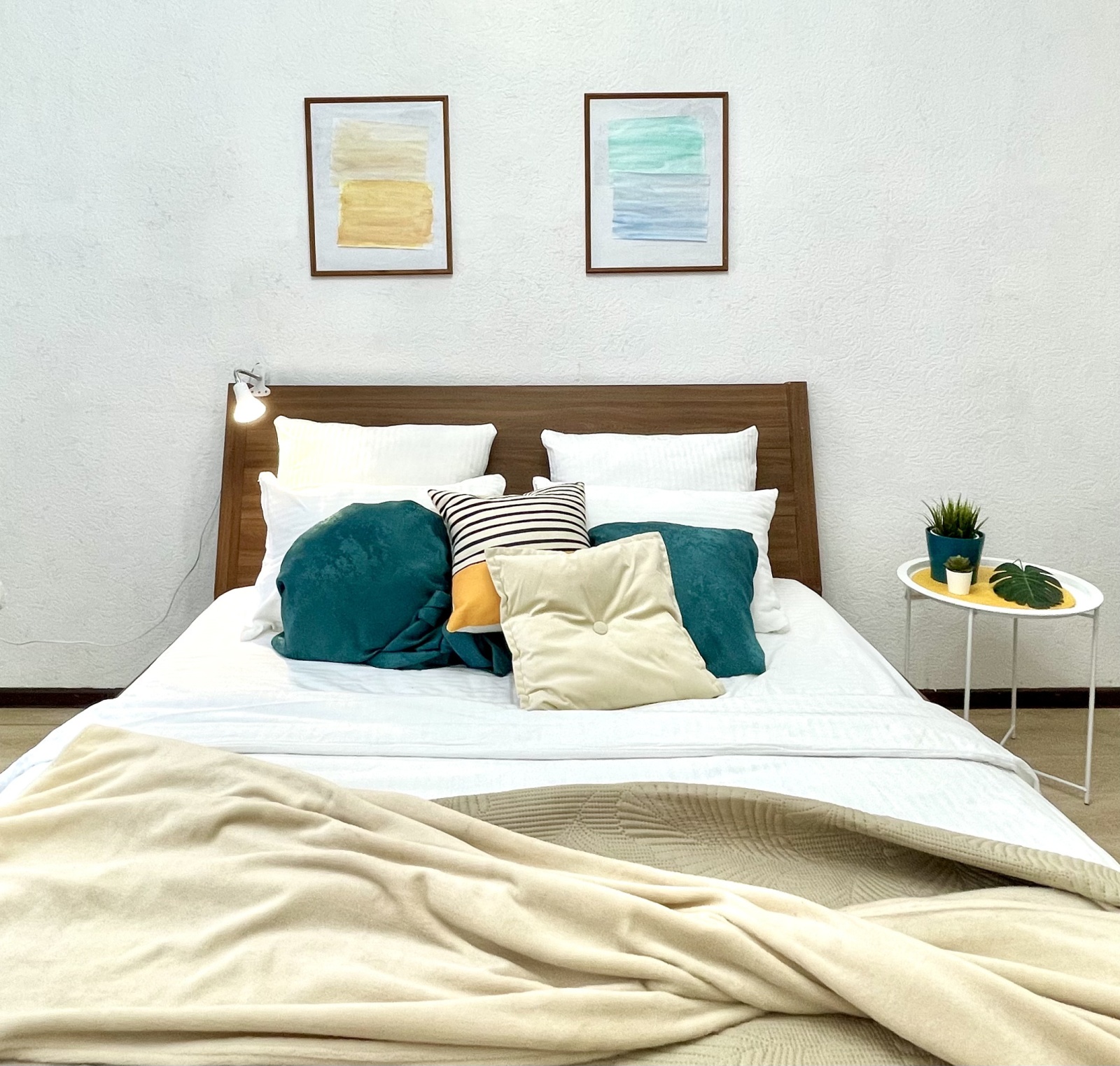 Апартаменты с кухней-гостиной возле аквапарка Ривьера