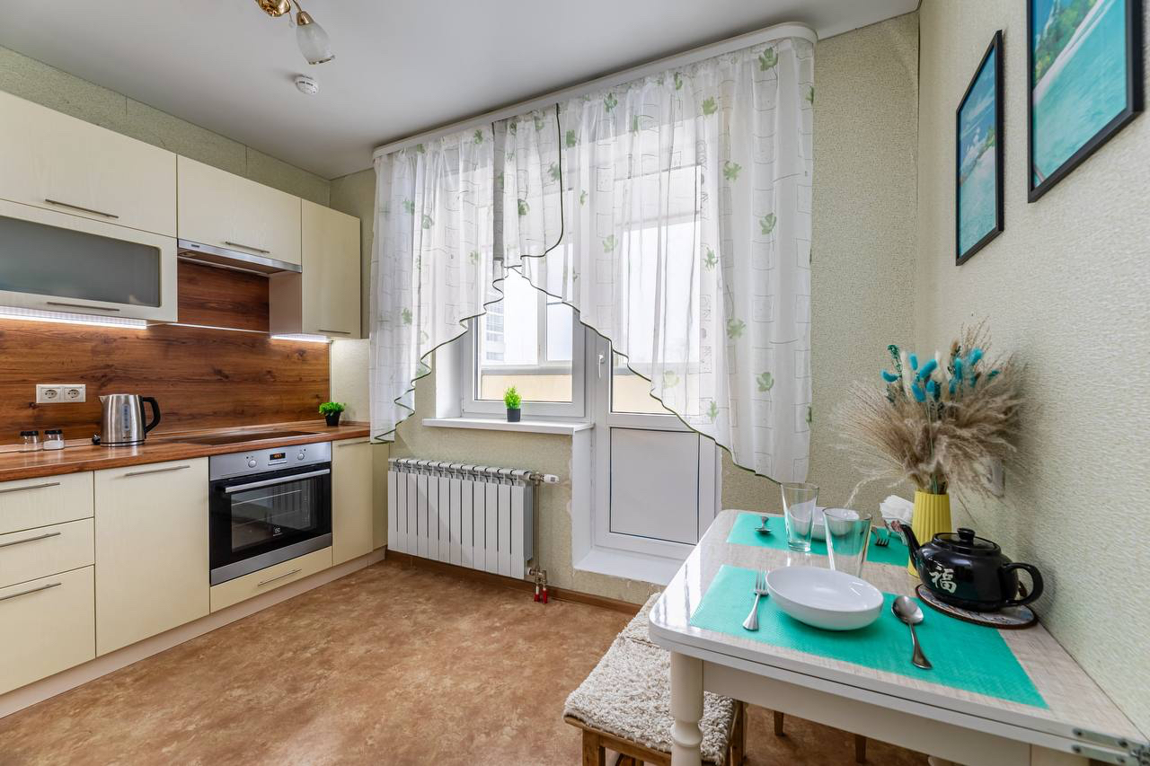 Уютная 1-к. квартира, 39 м², 2 кровати