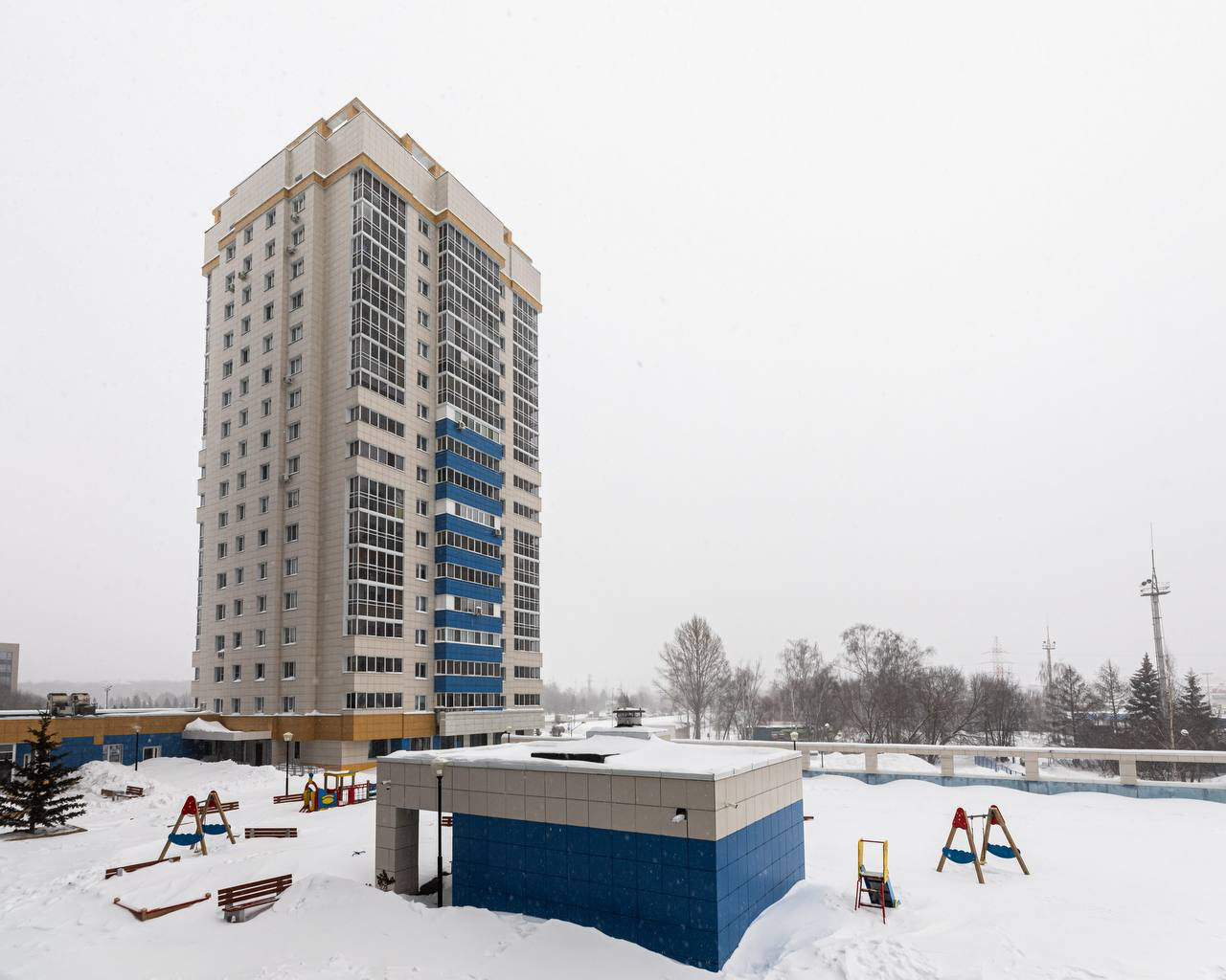 Уютная 1-к. квартира, 39 м², 2 кровати